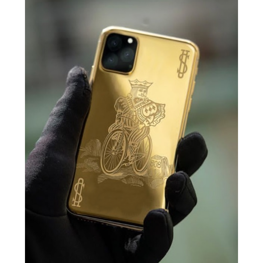 Luxury 24k Gold Protective Cover Case For iPhone 11/ iPhone 11 pro